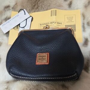 Dooney & Bourke Black Leather Clutch